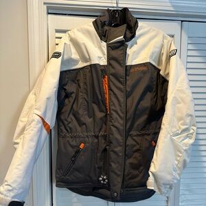 Ski-Doo ladies jacket with removable hood. Excellent condition. Size L.
